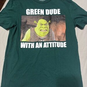 Dreamworks Green Shrek Kids Shirt